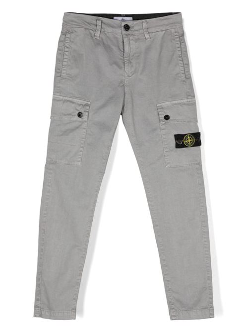 Pantalone bambino grigio STONE ISLAND KIDS | 811630115V0164